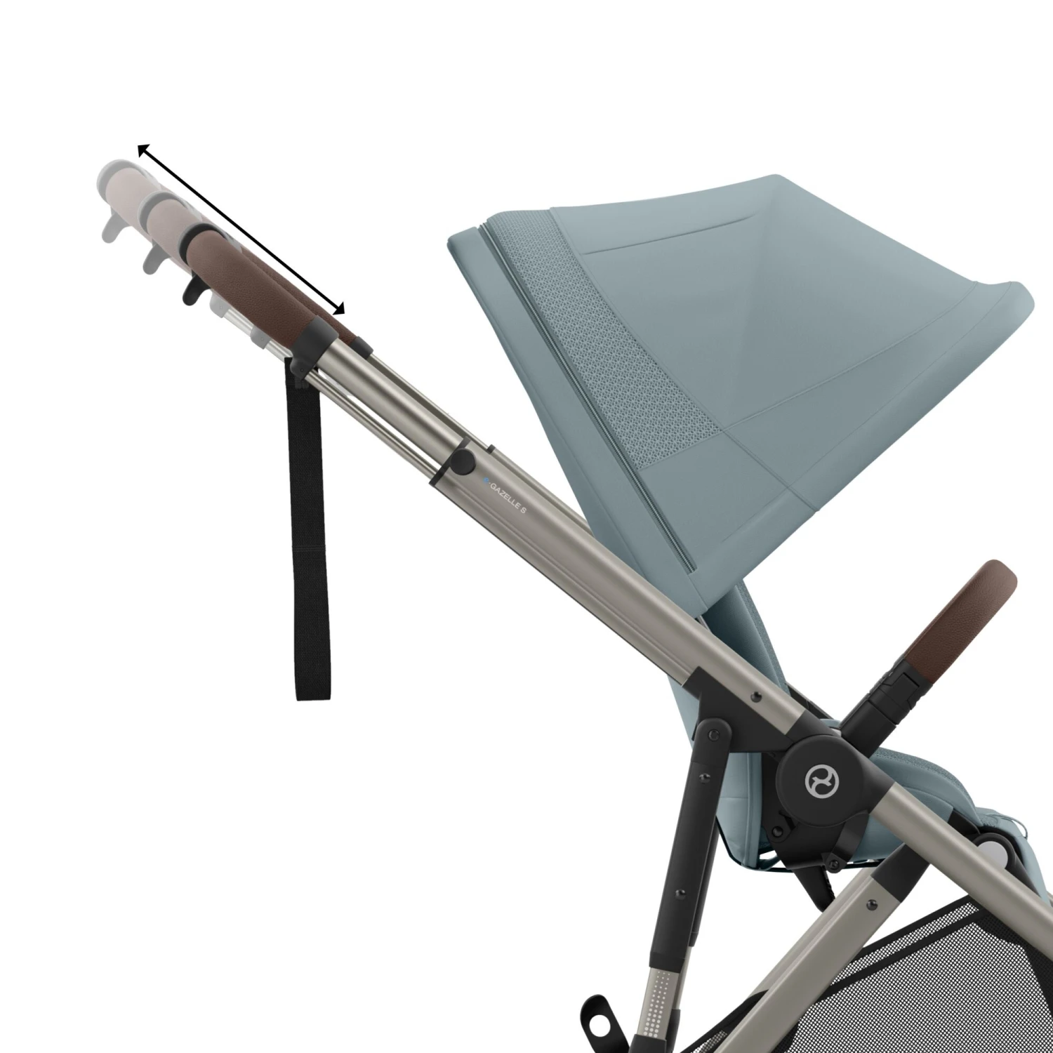 Cybex EGazelle S Twin Pushchair – Stormy Blue 5 Cybex EGazelle S Twin Pushchair – Stormy Blue - Image 5
