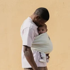 Tutti Bambini Boba Ring Sling Baby Carrier Pampas Beige -Kiddies Kingdom Store er