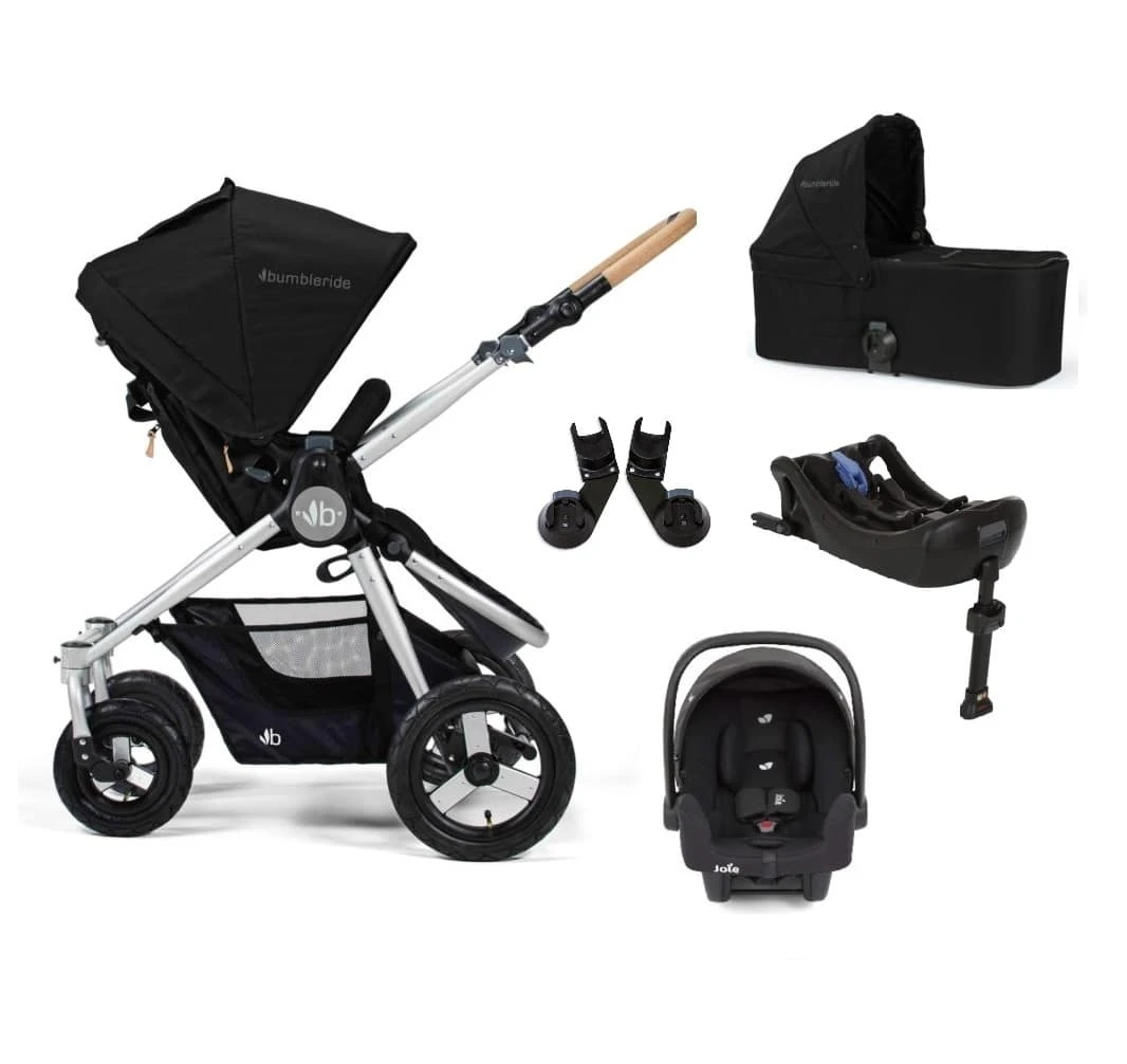 Bumbleride Era I-Size Isofix Travel System – Silver/Black 1 Bumbleride Era I-Size Isofix Travel System – Silver/Black