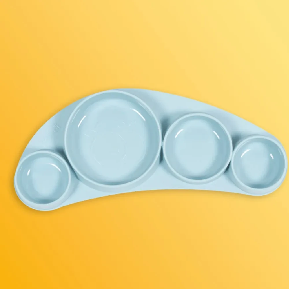 Koo-Di Tiny Tapas Silicone Placemat Spring Water 1 Koo-Di Tiny Tapas Silicone Placemat Spring Water