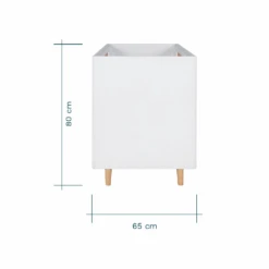 Tutti Bambini Fika 4in1 3 Piece Room Set – White/Light Oak 34 Tutti Bambini Fika 4in1 3 Piece Room Set – White/Light Oak -Kiddies Kingdom Store etet 1