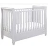 Babymore Eva Dropside Sleigh Cot Bed – Grey