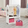Liberty House Toys White Wooden Dress Up Unit