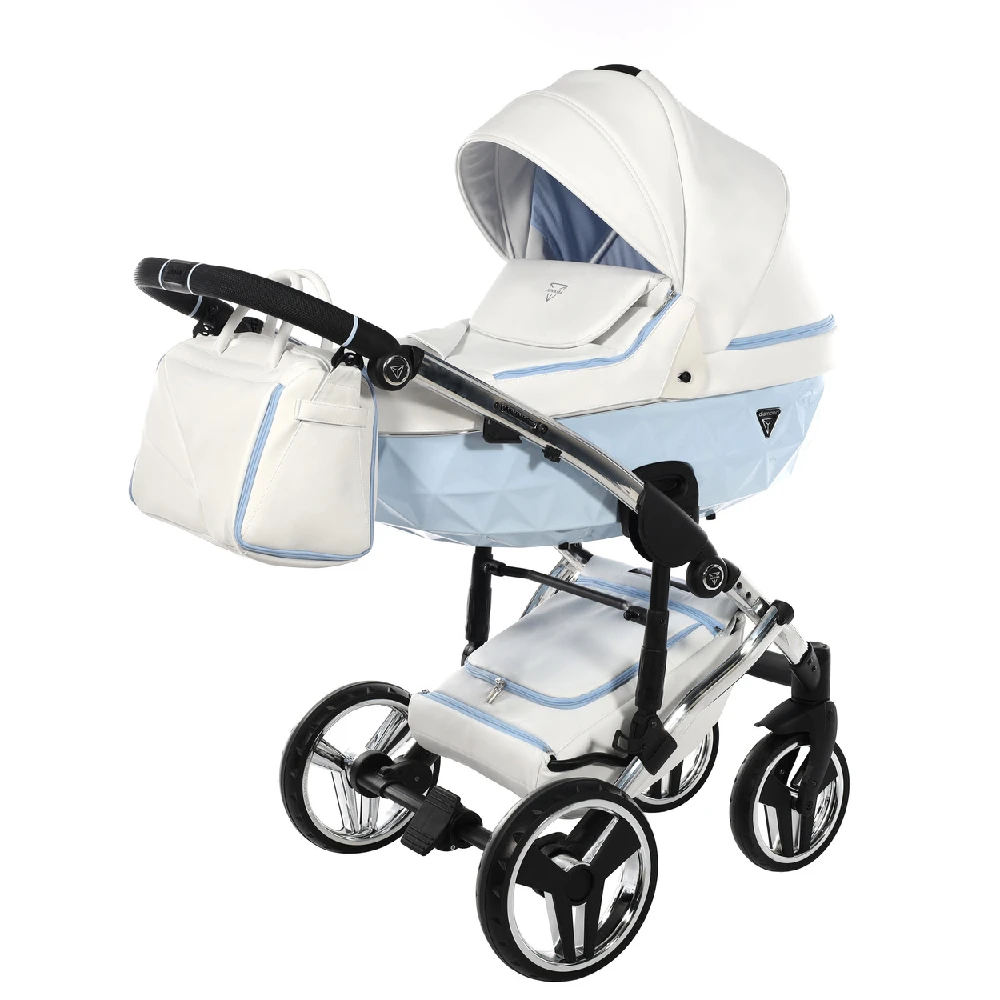 Junama Candy Blue 2in1 Pram 2 Junama Candy Blue 2in1 Pram - Image 2