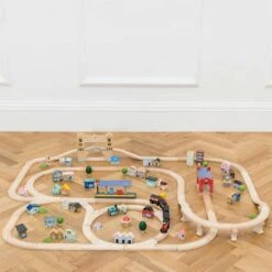Le Toy Van London City Wooden Toy Train Set -Kiddies Kingdom Store fdghyr