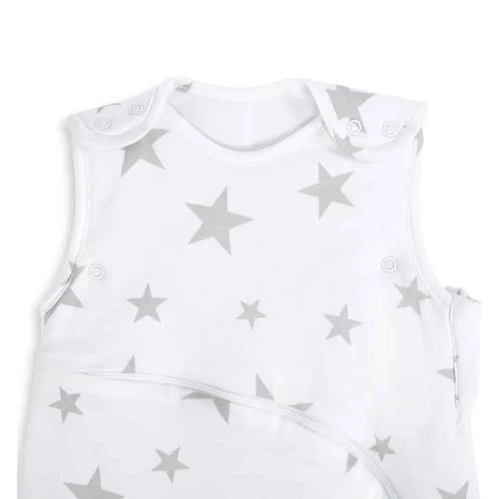 SnuzPouch Sleeping Bag Grey Star 0-6m – 1.0 Tog 3 SnuzPouch Sleeping Bag Grey Star 0-6m – 1.0 Tog - Image 3