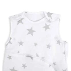SnuzPouch Sleeping Bag Grey Star 6-18m – 1.0 Tog -Kiddies Kingdom Store fdh775
