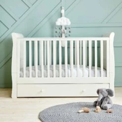 Mamas & Papas Mia Cotbed – White