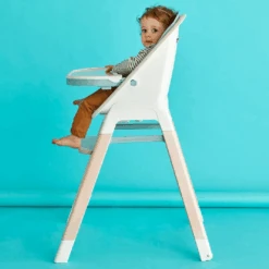 Koo-Di Tiny Taster 3 In 1 Spring Water Wooden Highchair -Kiddies Kingdom Store fgfg 2