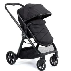 Babymore Mimi Travel System Pecan I-Size Car Seat – Black -Kiddies Kingdom Store fggfh 1