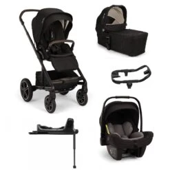 Nuna Mixx Isofix Travel System – Caviar