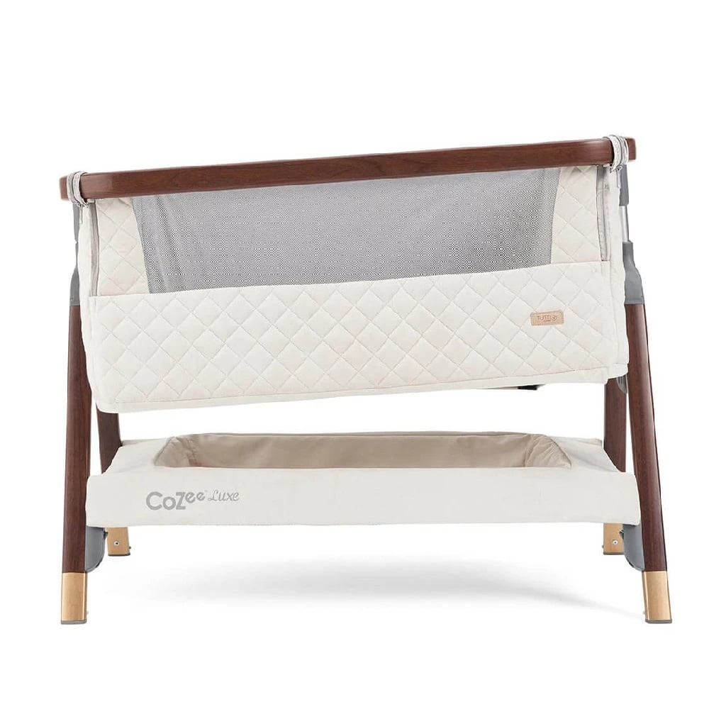 Tutti Bambini CoZee Luxe Bedside Crib – Walnut/Cream 8 Tutti Bambini CoZee Luxe Bedside Crib – Walnut/Cream - Image 8