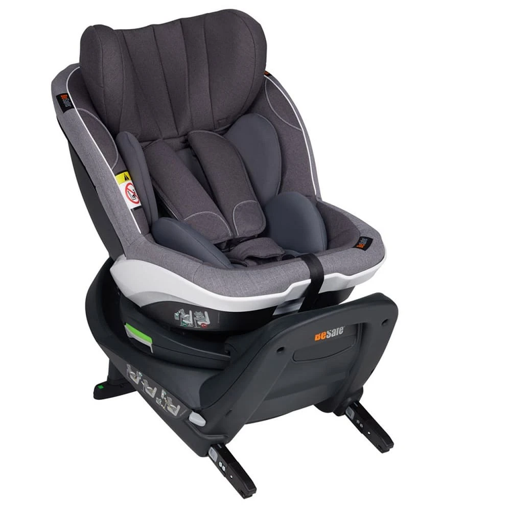 BeSafe IZi Twist I-Size Carseat Metallic Mélange 1 BeSafe IZi Twist I-Size Carseat Metallic Mélange