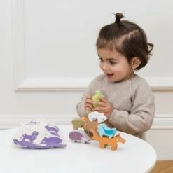 Le Toy Van Forest Animals Wooden Stacking Toy 13 Le Toy Van Forest Animals Wooden Stacking Toy -Kiddies Kingdom Store fhdtuh