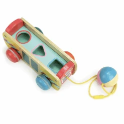 Vilac Coach Pull Toy -Kiddies Kingdom Store fhgt
