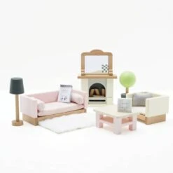 Le Toy Van Doll House Sitting Room Furniture 9 Le Toy Van Doll House Sitting Room Furniture -Kiddies Kingdom Store fht5553