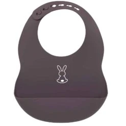 Nattou Silicone Bib Purple