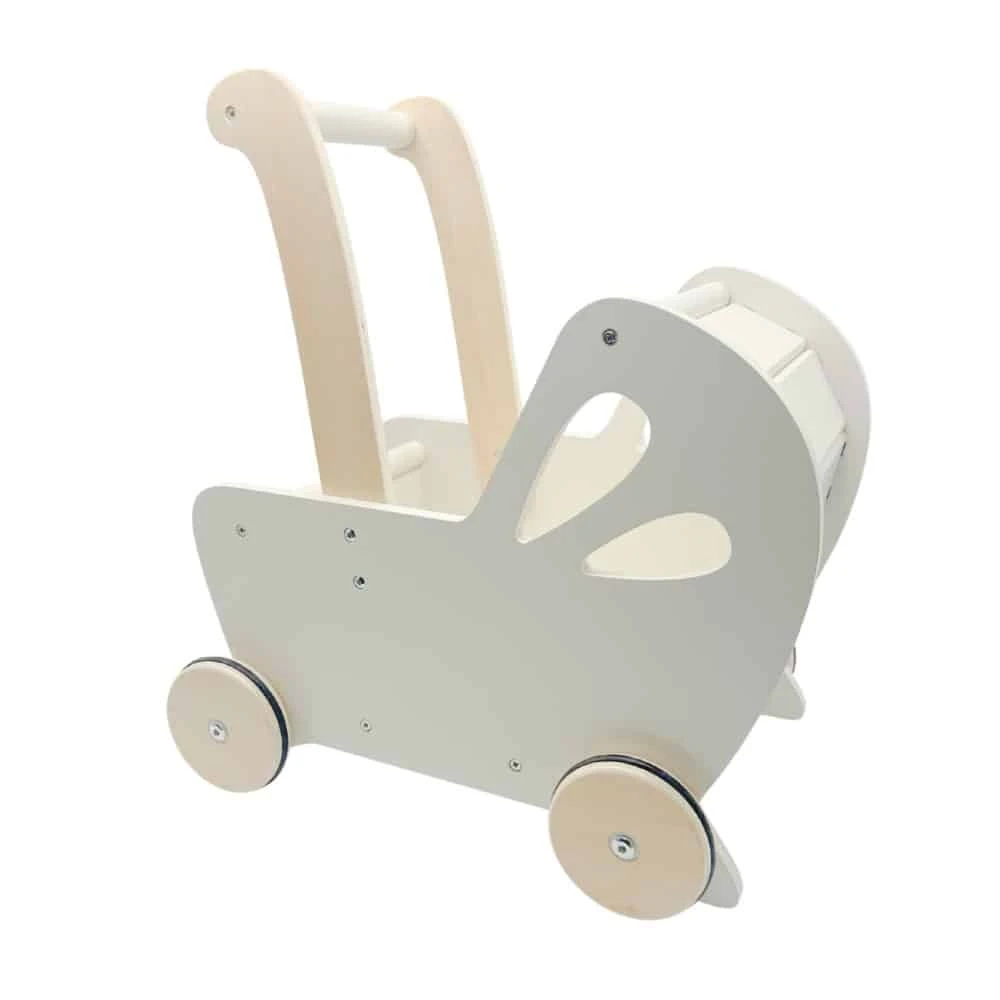 Moover Essentials Flat Packed Pram Off White 2 Moover Essentials Flat Packed Pram Off White - Image 2