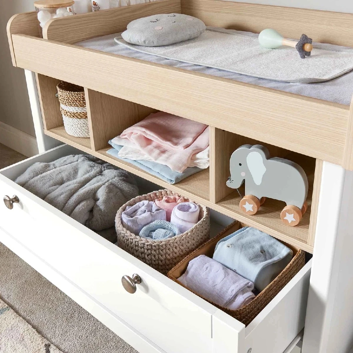 Mamas & Papas Harwell 2 Piece With Mattress – White 10 Mamas & Papas Harwell 2 Piece With Mattress – White - Image 10