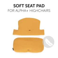 Hauck Alpha Highchair Pad Select – Honey -Kiddies Kingdom Store fryg