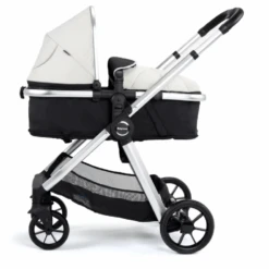 Babymore Mimi Travel System Pecan I-Size Car Seat – Silver -Kiddies Kingdom Store frytty 1