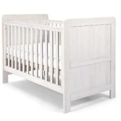 Mamas & Papas Atlas Nimbus White Cotbed With Premium Pocket Spring Mattress -Kiddies Kingdom Store ftghyt 3