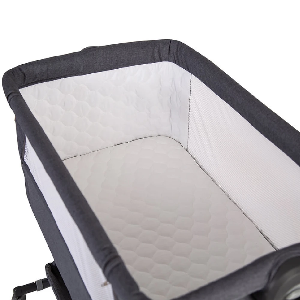 Red Kite Cozysleep Bedside Crib Grey 4 Red Kite Cozysleep Bedside Crib Grey - Image 4