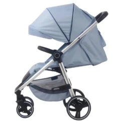 My Babiie MB160 Blue Plaid Plus Pushchair -Kiddies Kingdom Store fuy6