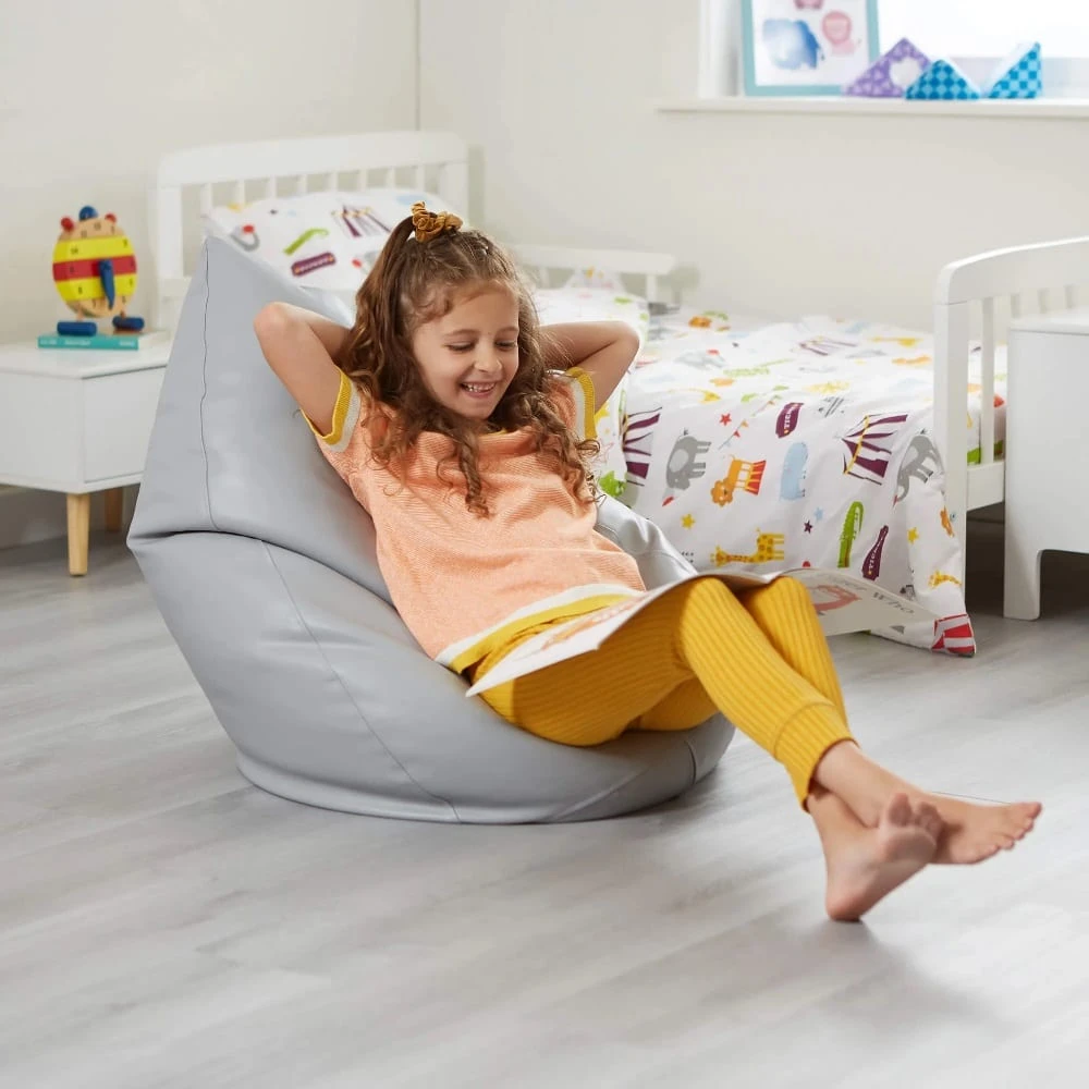 Liberty House Toys Grey Childrens Bean Bag 1 Liberty House Toys Grey Childrens Bean Bag