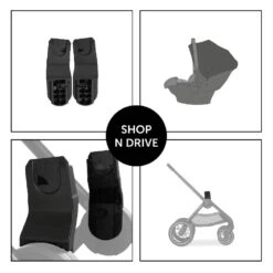 Hauck Walk N Care Universal Adapter -Kiddies Kingdom Store fyhtr