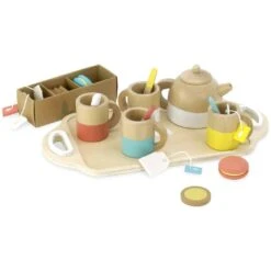 Vilac Multi Activity Wooden Kitchen Bundle -Kiddies Kingdom Store fyry 1