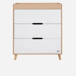 Tutti Bambini Hygge 4in1 3 Piece Room Set – White/Light Oak -Kiddies Kingdom Store gdetaerty 4