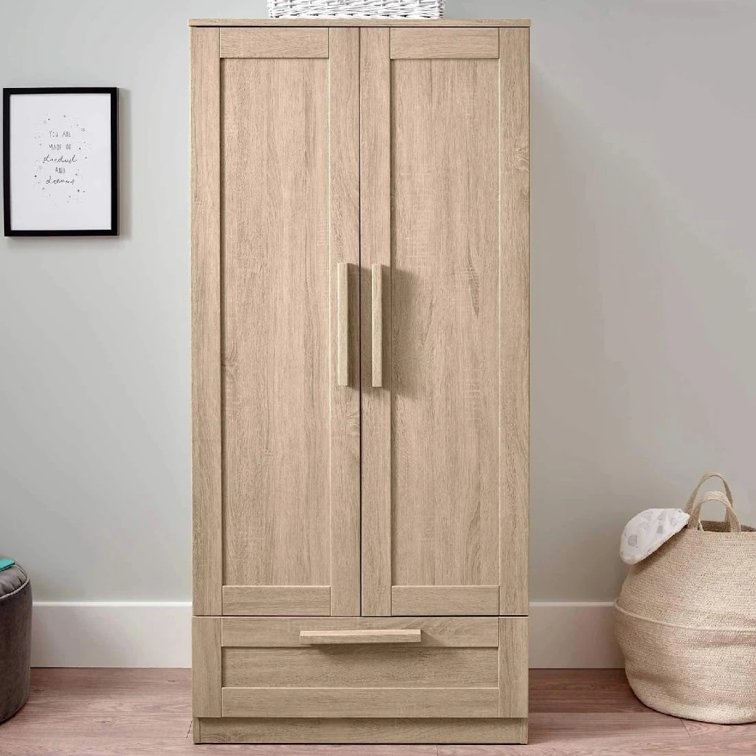 Mamas & Papas Atlas 4 Piece Nursery Room Set With Mattress – Light Oak 12 Mamas & Papas Atlas 4 Piece Nursery Room Set With Mattress – Light Oak - Image 12