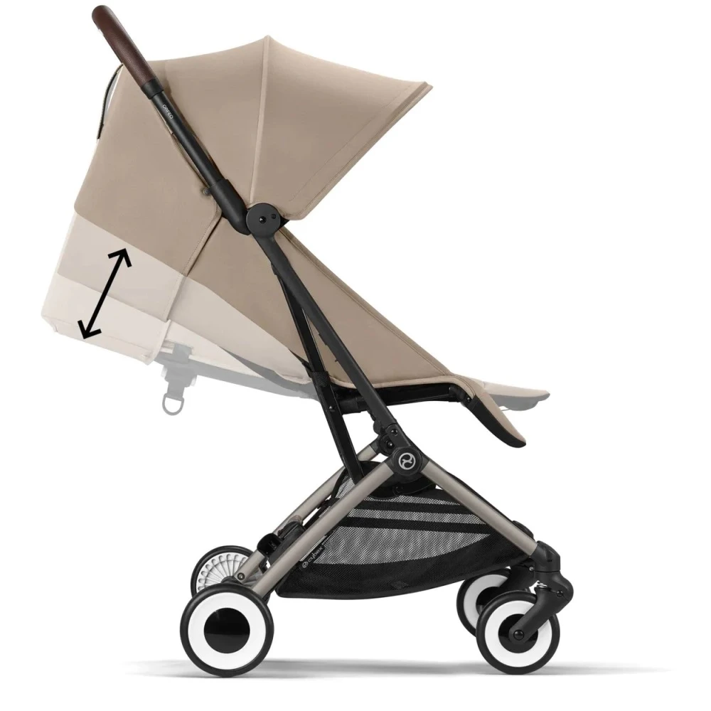 Cybex Orfeo Pushchair Almond Beige 2024 5 Cybex Orfeo Pushchair Almond Beige 2024 - Image 5