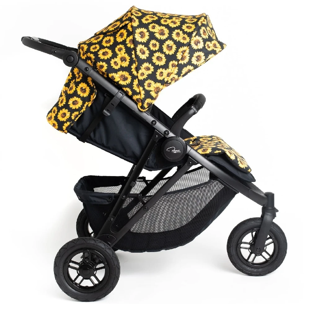 Roma Atlas 3 Wheel Stroller – Sunflower 6 Roma Atlas 3 Wheel Stroller – Sunflower - Image 6