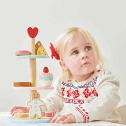 Le Toy Van Three Tier Cake Stand 10 Le Toy Van Three Tier Cake Stand -Kiddies Kingdom Store gfvhng