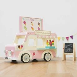 Le Toy Van Dolls House Ice Cream Van -Kiddies Kingdom Store ggh