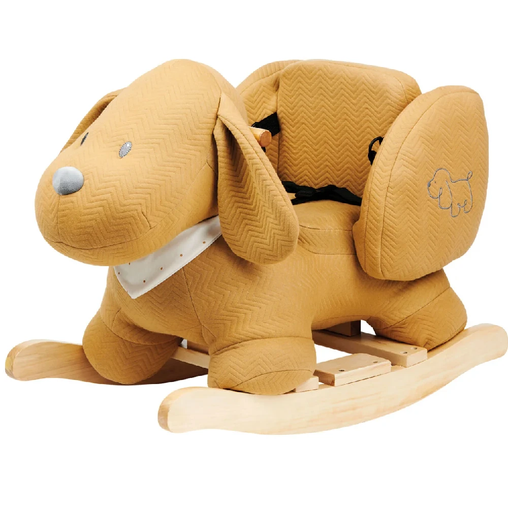 Nattou Rocker Charlie The Dog Caramel 1 Nattou Rocker Charlie The Dog Caramel