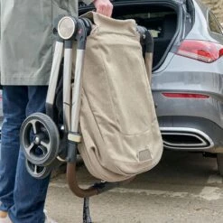 Hauck Alpha Highchair Pad Deluxe – Grey Mickey Mouse -Kiddies Kingdom Store ghj