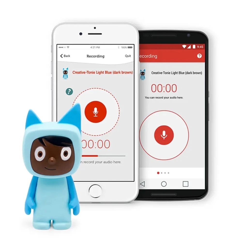 Tonies Creative-Tonie Light Blue (Dark Brown) 2 Tonies Creative-Tonie Light Blue (Dark Brown) - Image 2