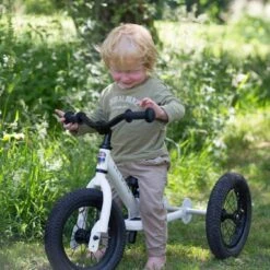 Trybike Steel Balance Trike White -Kiddies Kingdom Store gjt