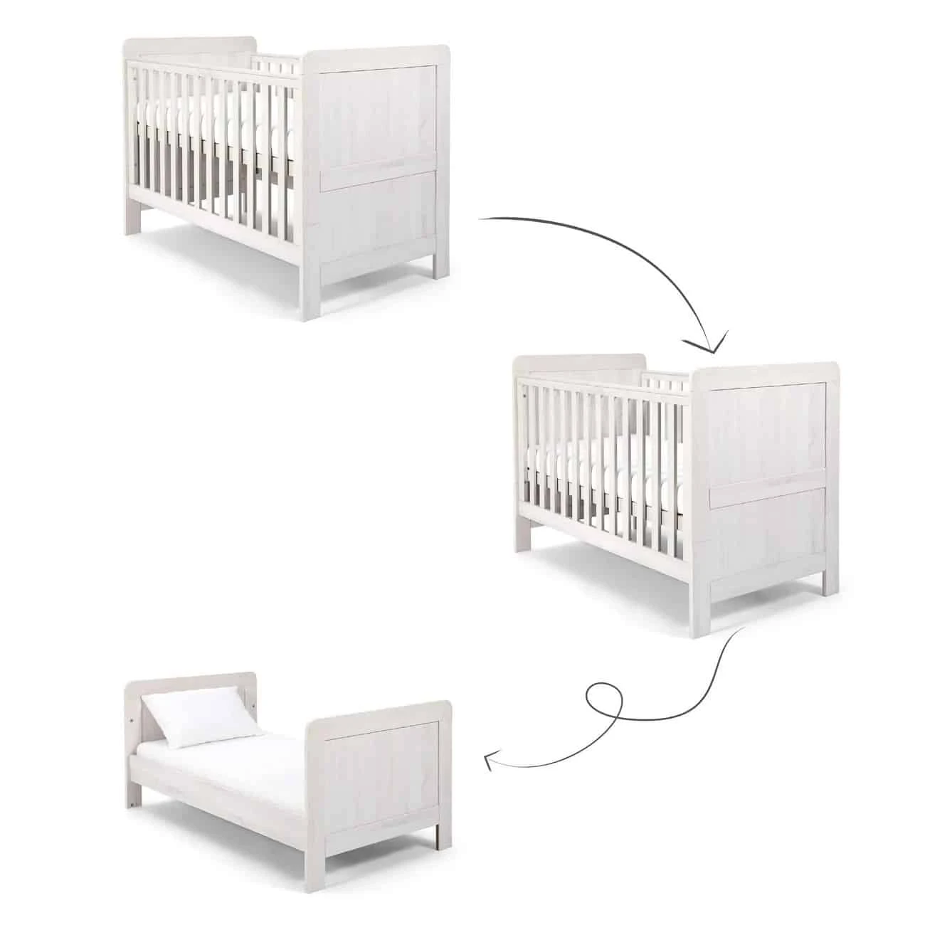 Mamas & Papas Atlas Nursery Room Set With Shelf – Nimbus White 18 Mamas & Papas Atlas Nursery Room Set With Shelf – Nimbus White - Image 18