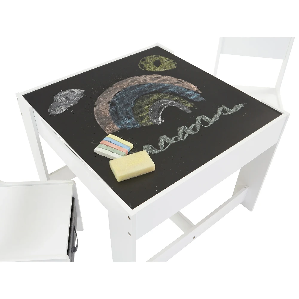 Liberty House Toys White Table And Chairs With Grey Bins 11 Liberty House Toys White Table And Chairs With Grey Bins - Image 11