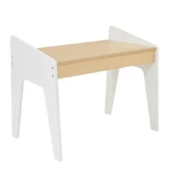 Liberty House Toys Kids White And Pine Play Table -Kiddies Kingdom Store grhut68