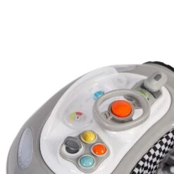 Red Kite Baby Go Round Race Sporty Car Electronic Walker – Grey -Kiddies Kingdom Store gshru5i6