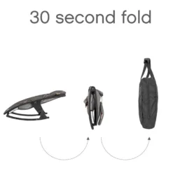 Tutti Bambini Nova Rocker – Black -Kiddies Kingdom Store gtyru7