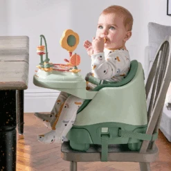 Mamas & Papas Bug Floor And Booster Seat With Activity Tray – Eucalyptus