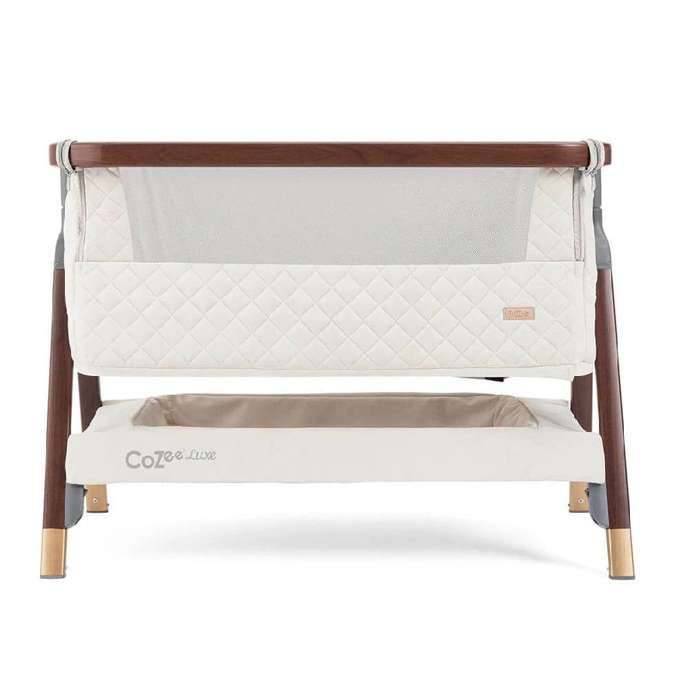 Tutti Bambini CoZee Luxe Bedside Crib – Walnut/Cream 7 Tutti Bambini CoZee Luxe Bedside Crib – Walnut/Cream - Image 7