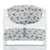 Hauck Alpha Deluxe Nordic Grey Highchair Pad
