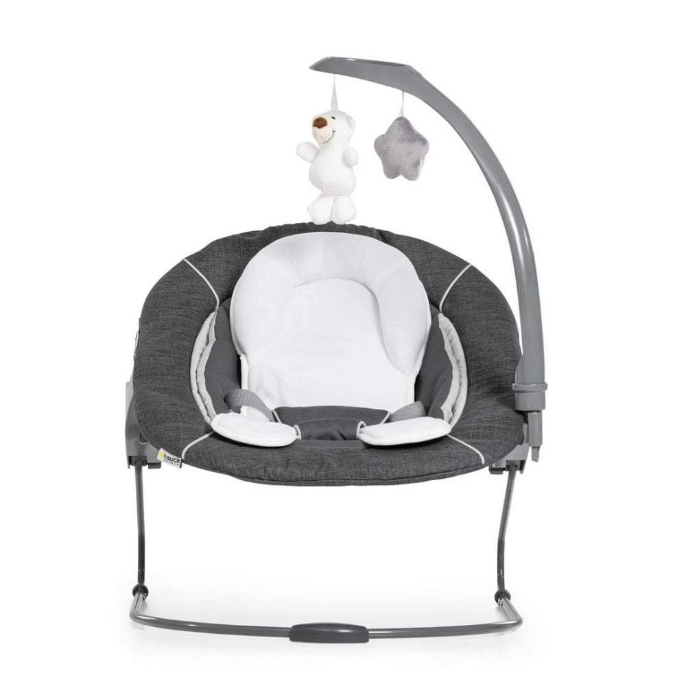 Hauck Alpha Grey Deluxe Bouncer 3 Hauck Alpha Grey Deluxe Bouncer - Image 3